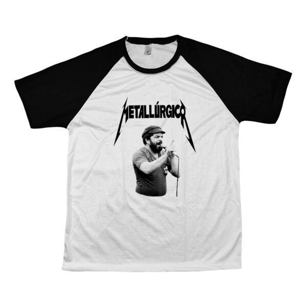 Camiseta Presidente Lula Metalúrgico Metallica - estampa exclusiva Bolcheviques