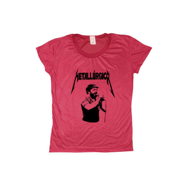 Camiseta Presidente Lula Metalúrgico Metallica - estampa exclusiva Bolcheviques
