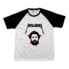 Camiseta Lula metalúrgico estilo Metallica, presidente Lula em estampa política alternativa