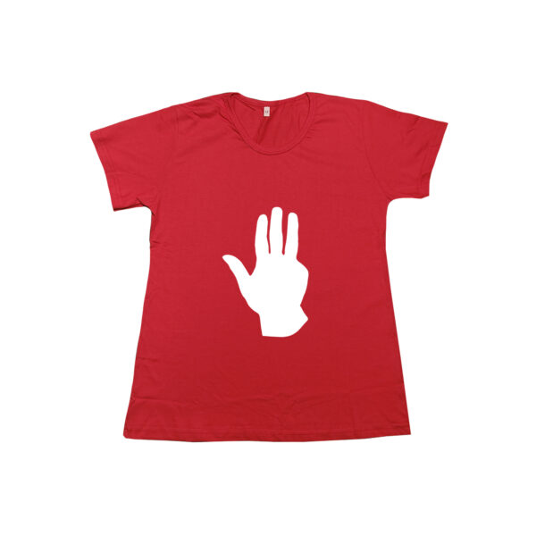 Camiseta Algodão Mão do Presidente Lula – estampa política simbólica.