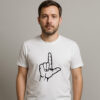 Camiseta Presidente Lula Mão em L Faz o L Esquerda