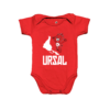 Body Infantil URSAL Ursinho Comunista Meme União das Repúblicas Socialistas da América Latina Algodão