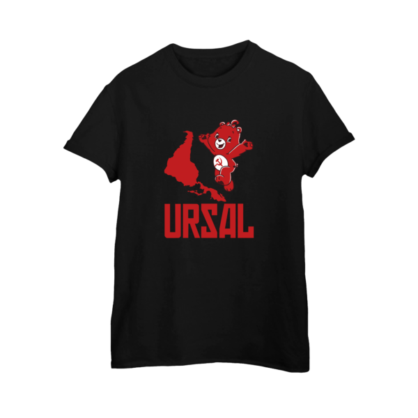 Camiseta URSAL Ursinho Comunista Meme União das Repúblicas Socialistas da América Latina Algodão