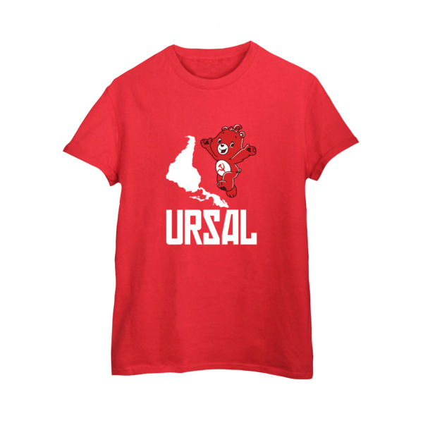 Camiseta URSAL Ursinho Comunista Meme União das Repúblicas Socialistas da América Latina Algodão