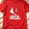 Camiseta URSAL Ursinho Comunista Meme União das Repúblicas Socialistas da América Latina Algodão