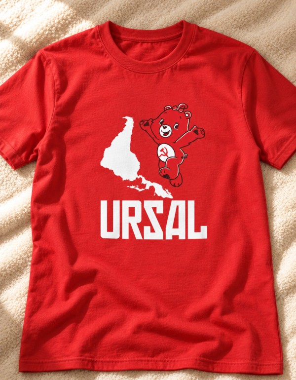 Camiseta URSAL Ursinho Comunista Meme União das Repúblicas Socialistas da América Latina Algodão