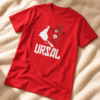 Camiseta URSAL Ursinho Comunista Meme União das Repúblicas Socialistas da América Latina Algodão