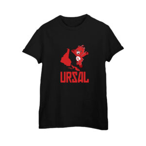 Camiseta de Algodão URSAL premium fio 30.1 com estampa satírica política.