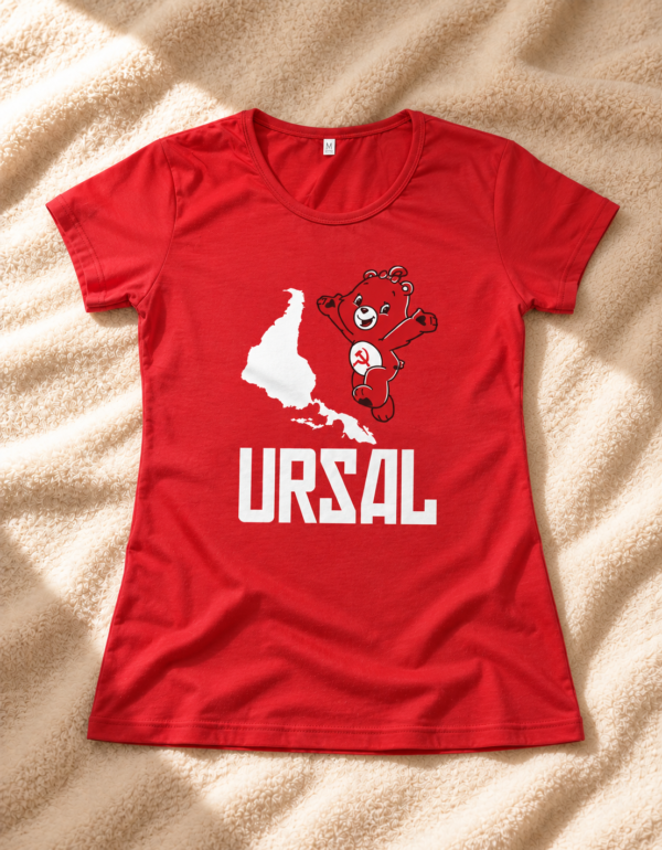 Camiseta URSAL Ursinho Comunista Meme União das Repúblicas Socialistas da América Latina Algodão