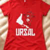 Camiseta URSAL Ursinho Comunista Meme União das Repúblicas Socialistas da América Latina Algodão