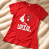 Camiseta URSAL Ursinho Comunista Meme União das Repúblicas Socialistas da América Latina Algodão