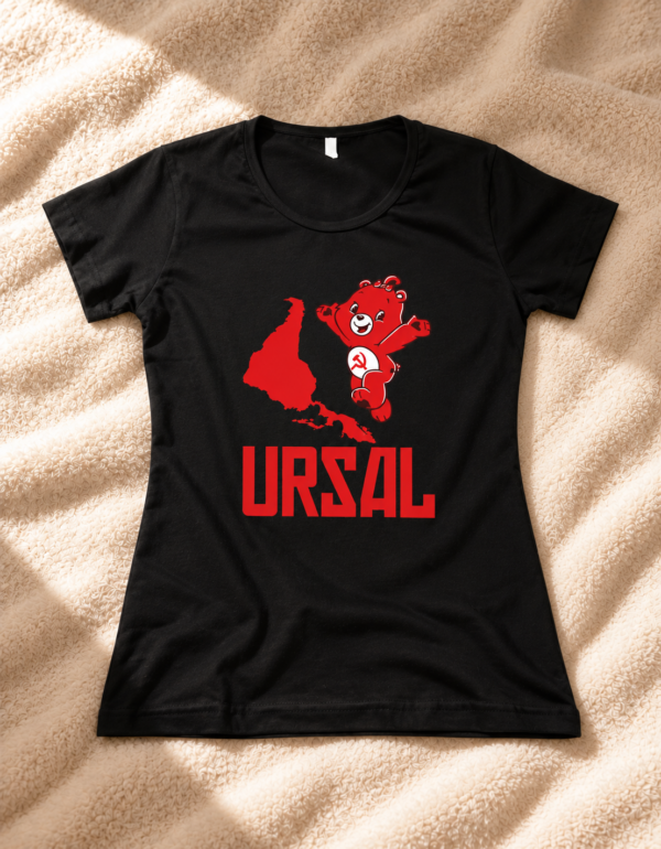 Camiseta URSAL Ursinho Comunista Meme União das Repúblicas Socialistas da América Latina Algodão