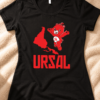 Camiseta URSAL Ursinho Comunista Meme União das Repúblicas Socialistas da América Latina Algodão