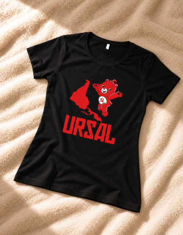 Camiseta URSAL Ursinho Comunista Meme União das Repúblicas Socialistas da América Latina Algodão