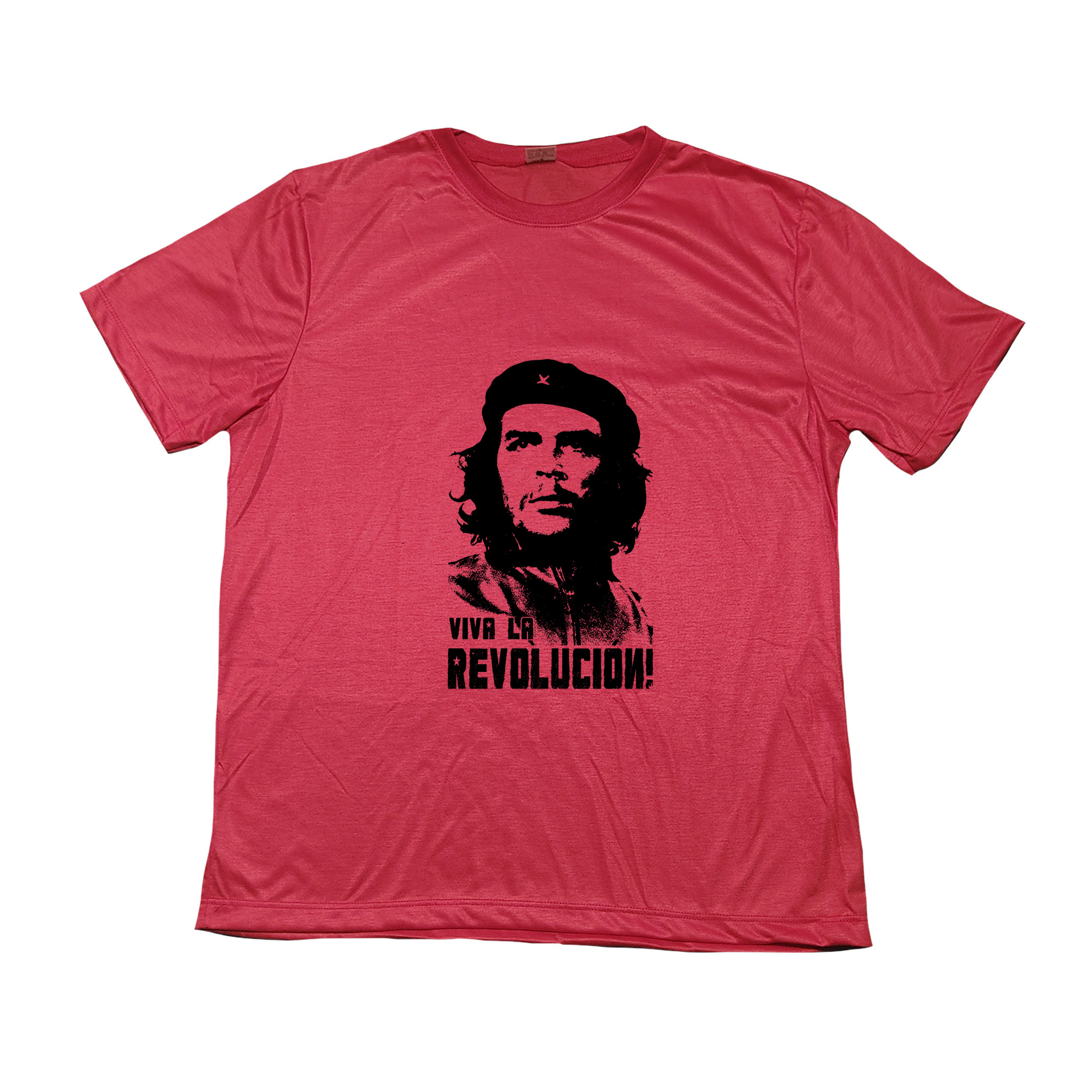 Camiseta Che Guevara Viva la Revolución – estampa de Che Guevara e frase revolucionária.