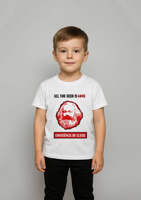 Body Infantil Karl Marx Consciência de Classe All You Need Is