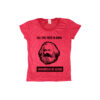 Camiseta Consciência de Classe – estampa com retrato de Karl Marx e frase “All You Need is Consciência de Classe”.