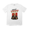 camiseta lula tetracampeão com estampa política
