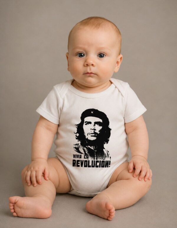 Body Infantil Che Guevara Viva La Revolución Esquerda Algodão