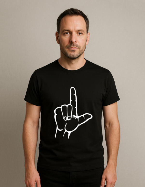 Camiseta Presidente Lula Mão em L Faz o L Esquerda Algodão