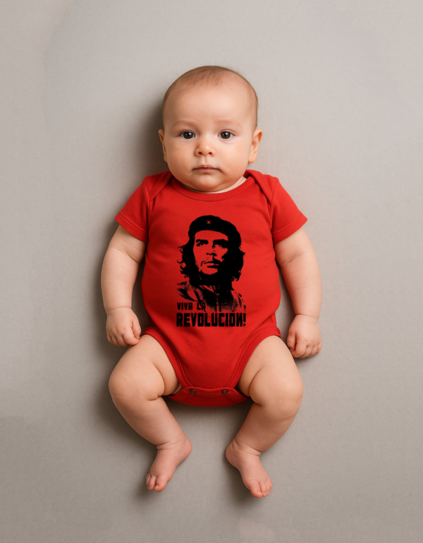 Body Infantil Che Guevara Viva La Revolución Esquerda Algodão