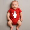 Body Infantil Presidente Lula Mão do Lula Defesa Democracia Algodão