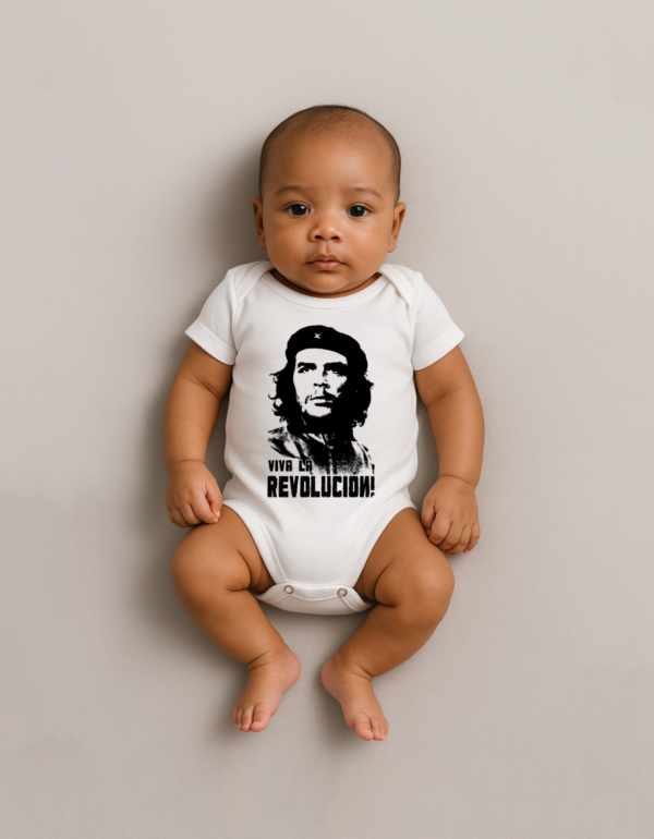 Body Infantil Che Guevara Viva La Revolución Esquerda Algodão