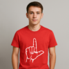 Camiseta Presidente Lula Mão em L Faz o L Esquerda Algodão