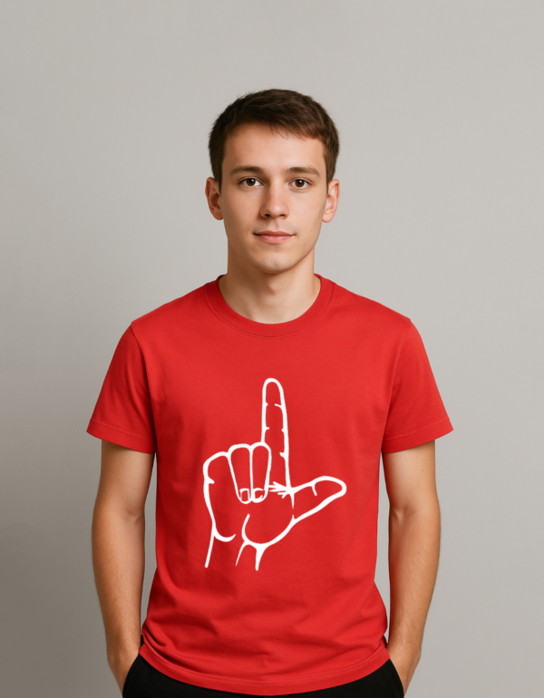 Camiseta Presidente Lula Mão em L Faz o L Esquerda Algodão
