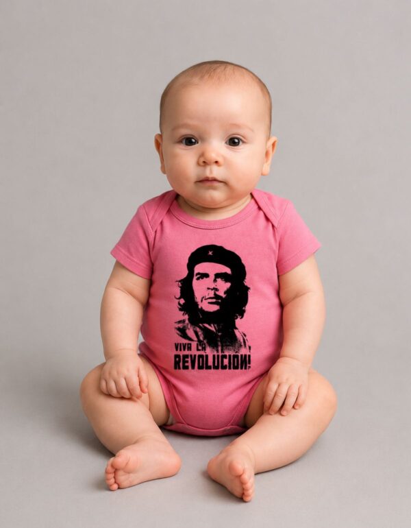 Body Infantil Che Guevara Viva La Revolución Esquerda Algodão
