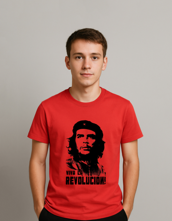 Camiseta Che Guevara Viva La Revolución Esquerda Algodão