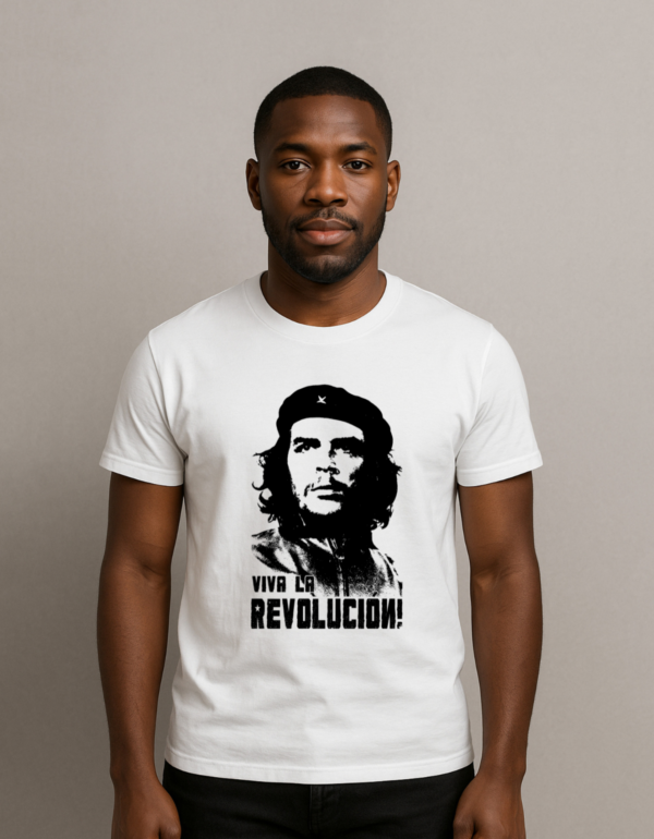 Camiseta Che Guevara Viva La Revolución Esquerda Algodão