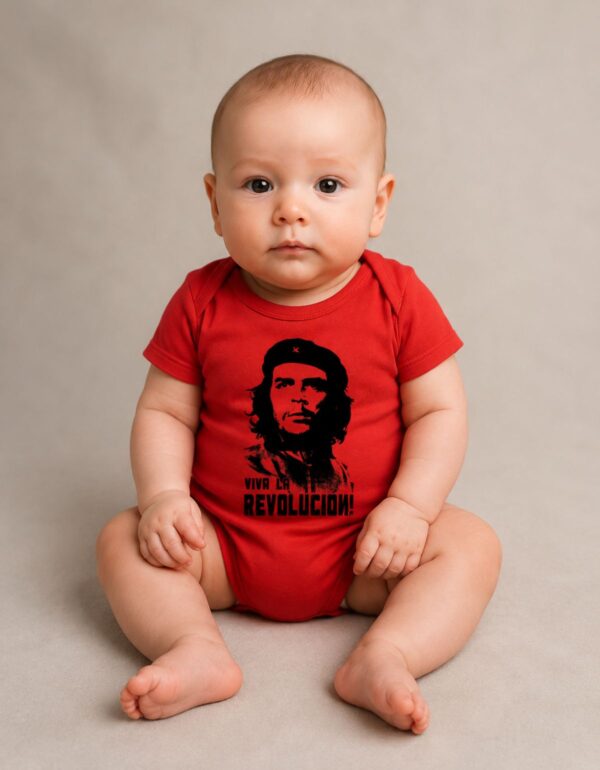 Body Infantil Che Guevara Viva La Revolución Esquerda Algodão