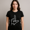 Camiseta Presidente Lula Mão em L Faz o L Esquerda Algodão