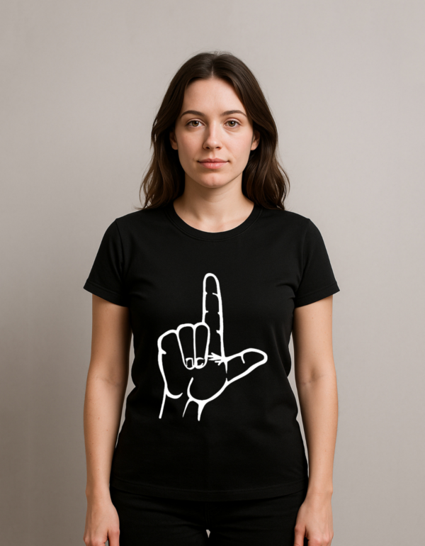 Camiseta Presidente Lula Mão em L Faz o L Esquerda Algodão