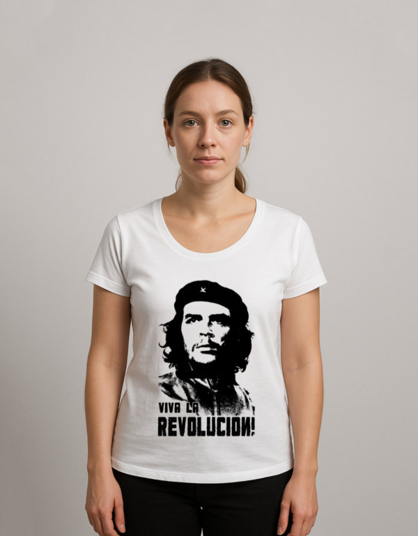 Camiseta Che Guevara Viva La Revolución Esquerda Algodão