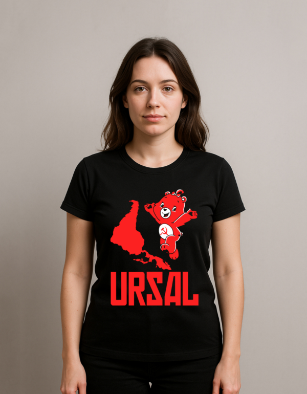 Camiseta URSAL Ursinho Comunista Meme União das Repúblicas Socialistas da América Latina Algodão