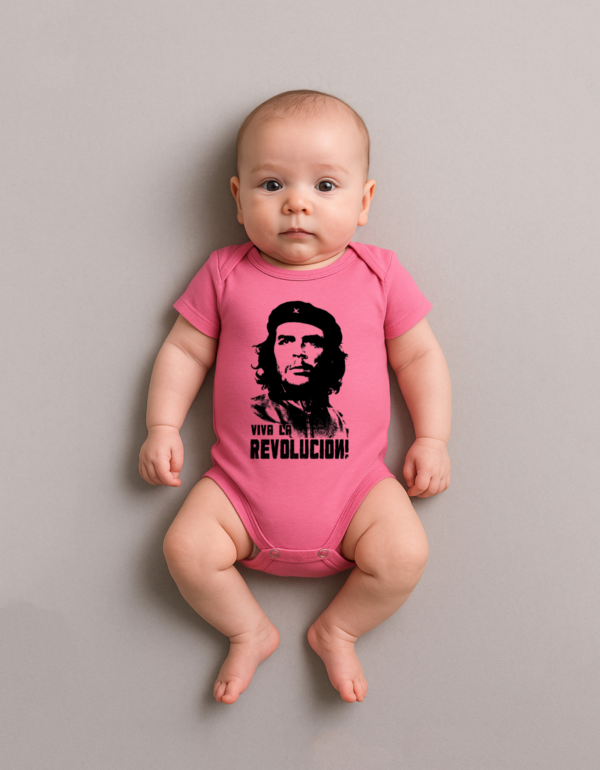 Body Infantil Che Guevara Viva La Revolución Esquerda Algodão