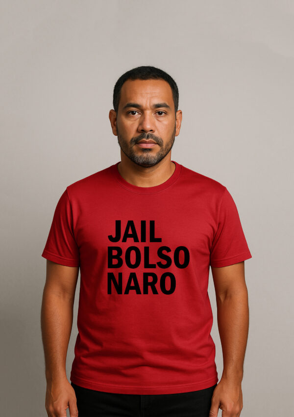 Camiseta Jail Bolsonaro Bolsonaro na Cadeia