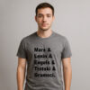 Camiseta Marx Lenin Engels Trótski Gramsci Esquerda