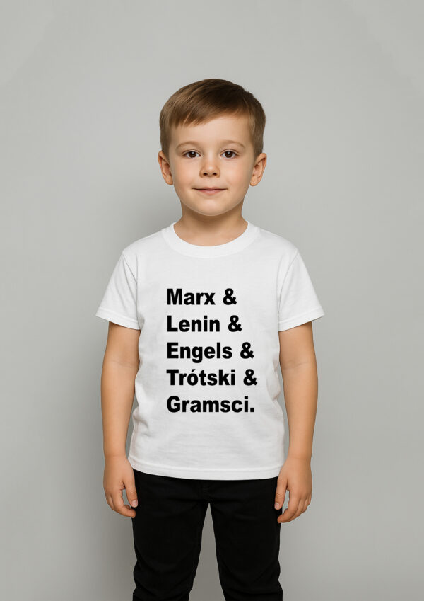 Body Infantil Marx Lenin Engels Trótski Gramsci Esquerda