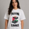 Camiseta Palestina Livre Resistência e Solidariedade Internacional