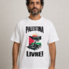 Camiseta Palestina Livre Resistência e Solidariedade Internacional
