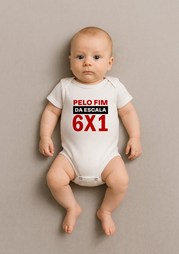 Body Infantil Pelo Fim da Escala 6x1 Direitos Trabalhistas
