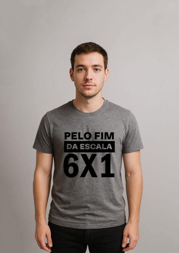 Camiseta Pelo Fim da Escala 6x1 Direitos Trabalhistas