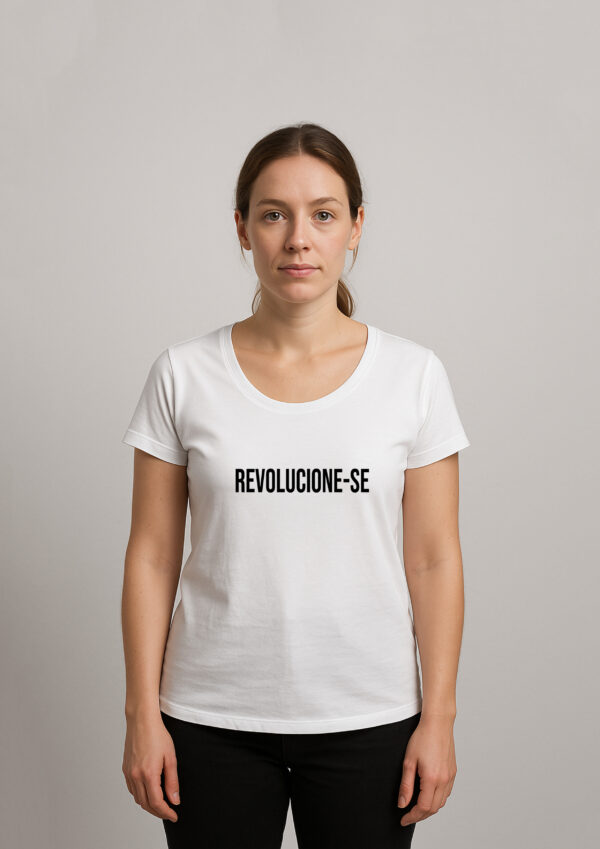 Camiseta Revolucione-se Esquerda Resistência Política Algodão