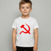 Body Infantil Símbolo Comunista Foice e Martelo Esquerda Comunismo