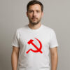Camiseta Símbolo Comunista Foice e Martelo Esquerda Comunismo