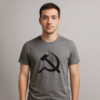 Camiseta Símbolo Comunista Foice e Martelo Esquerda Comunismo