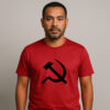 Camiseta Símbolo Comunista Foice e Martelo Esquerda Comunismo